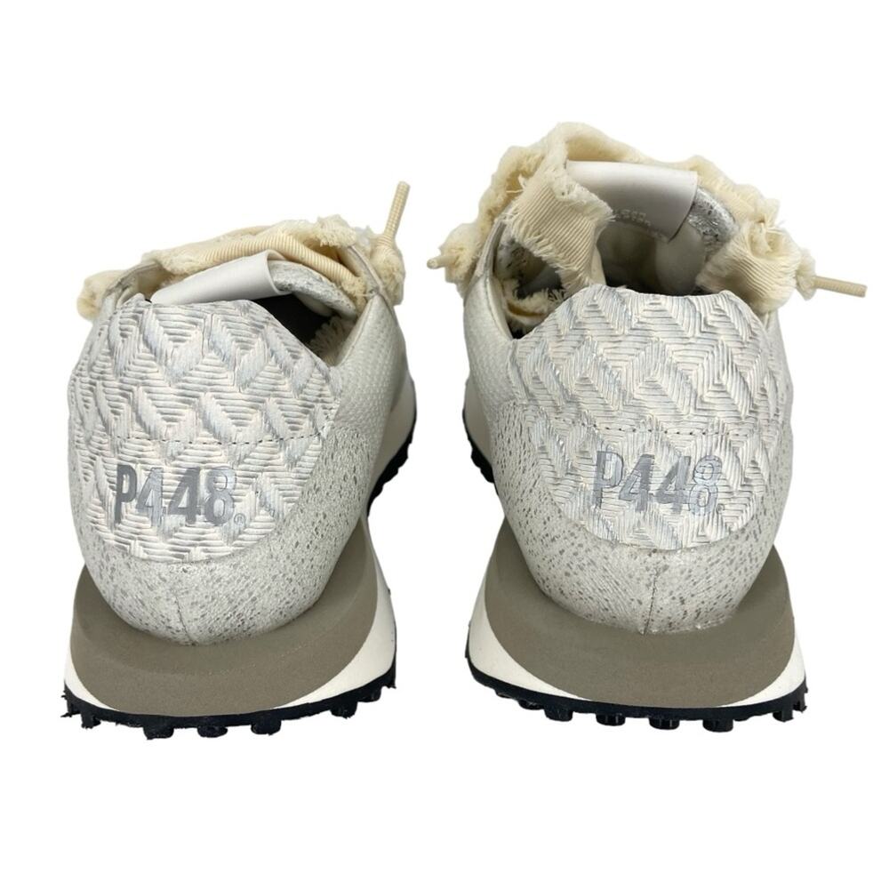 New P448 Italian Metallic Performance Cancun Sneakers in Task Size 37/7 - Picture 8 of 14